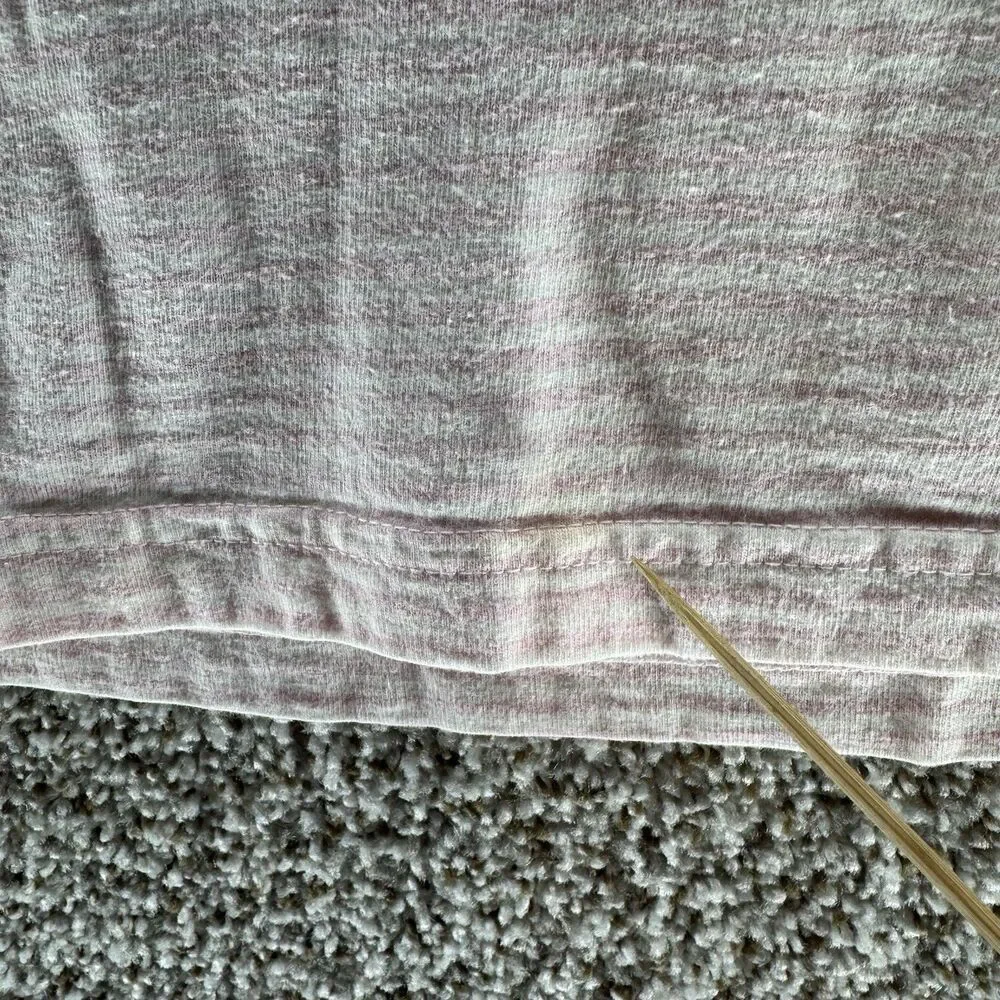 Vintage 90s Guess Shirt Mens Small Pink Stripes Short‎ Sleeve USA Embroidered - Picture 8 of 13